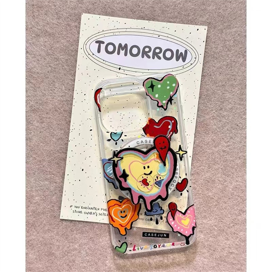 个性融化爱心磁吸支架适用华为nova11手机壳9se/7/8软防摔Mate60全包p50e麦芒20/p70/10/6女p40pro+畅享60P30