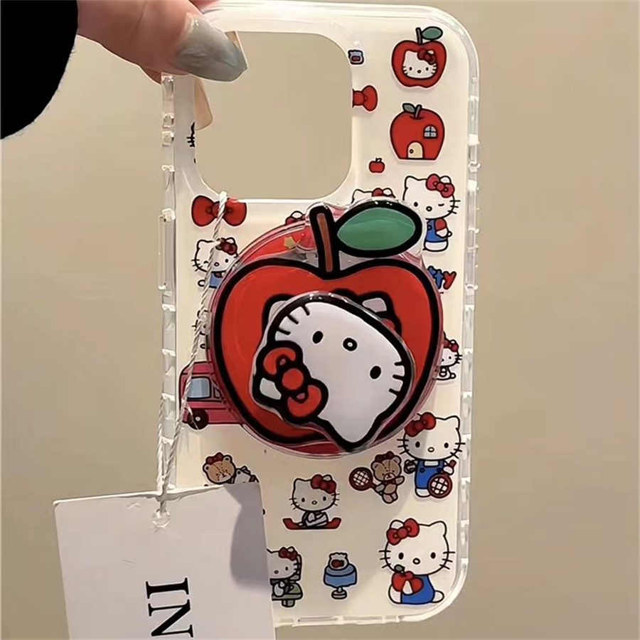 沙发苹果KT猫磁吸支架适用OPPOreno9手机壳10pro软a58/a93/6女72k12x防摔findx7pro/x6/A2pro个性k9创意A1a55