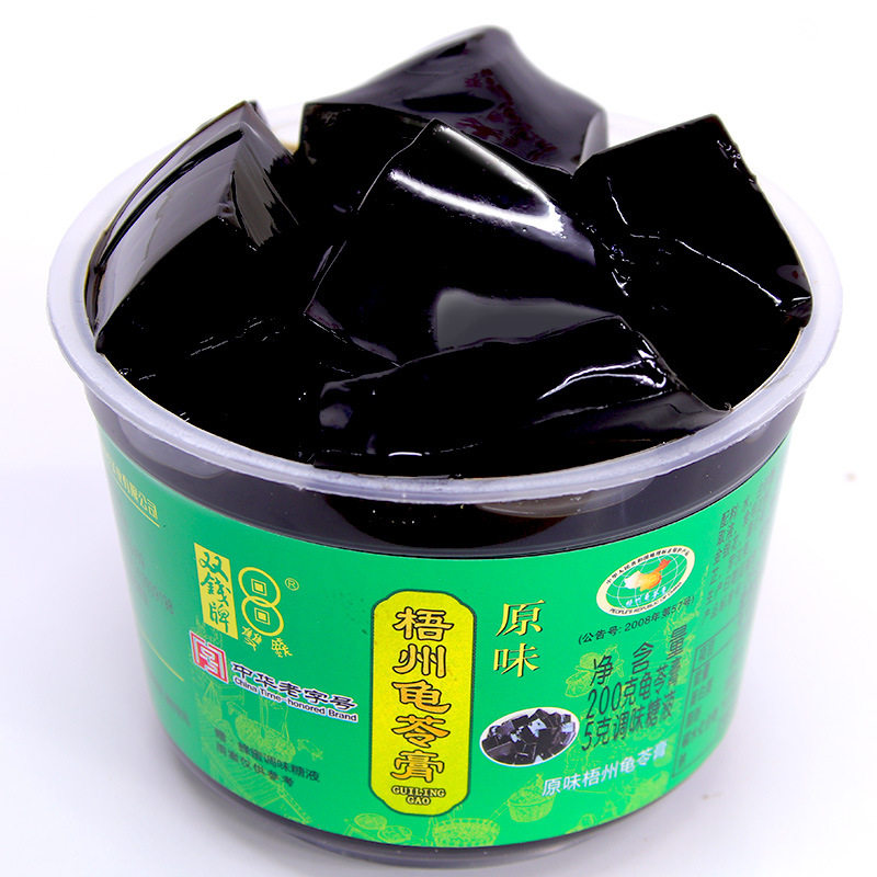 双钱牌梧州龟苓膏广西正宗老字号即食果冻夏季消暑健康休闲小零食