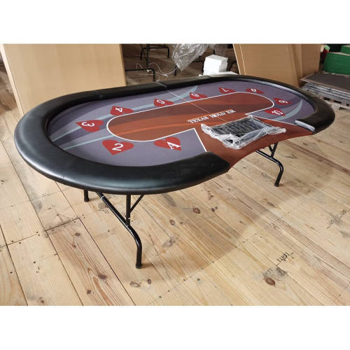 喏雅珘德州扑克比赛桌筹码棋牌室专用可折叠可尺寸桌布颜色桌爱心