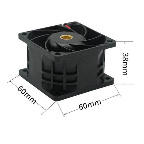 新款台达6038增压风扇 60*60*38MM滚珠12V24V防水防腐服务器包邮