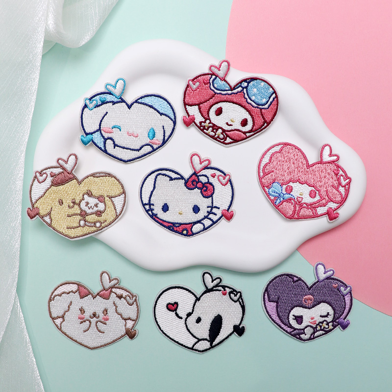 刺绣布贴羽绒服破洞修补贴