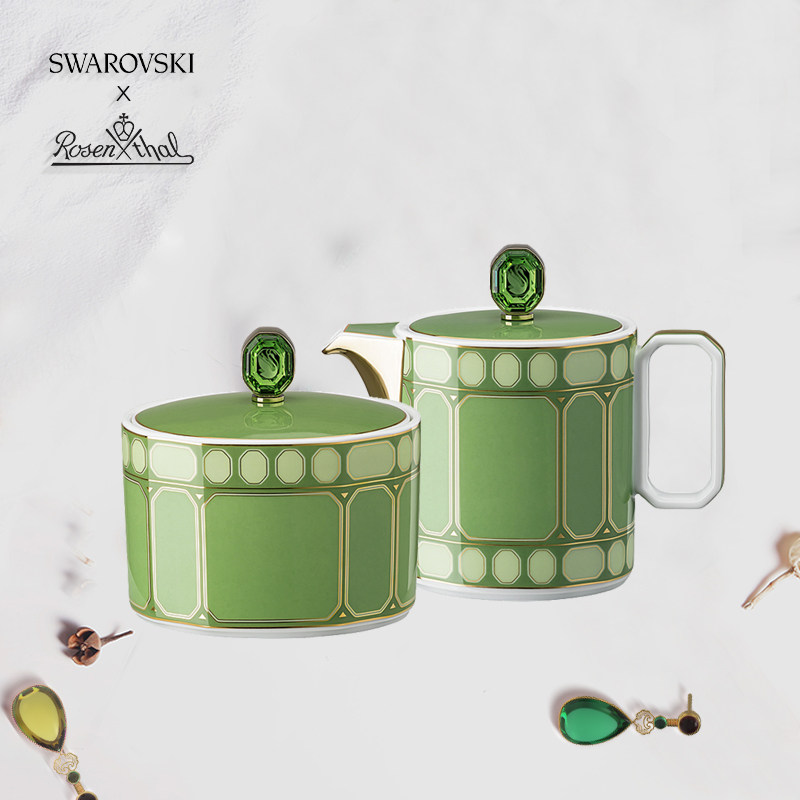 Swarovski x Rosenthal Signum希格诺茶具咖啡具茶壶茶杯点心架,餐饮具,配套器具,淘宝优惠券,粉丝福利购,淘宝优惠卷