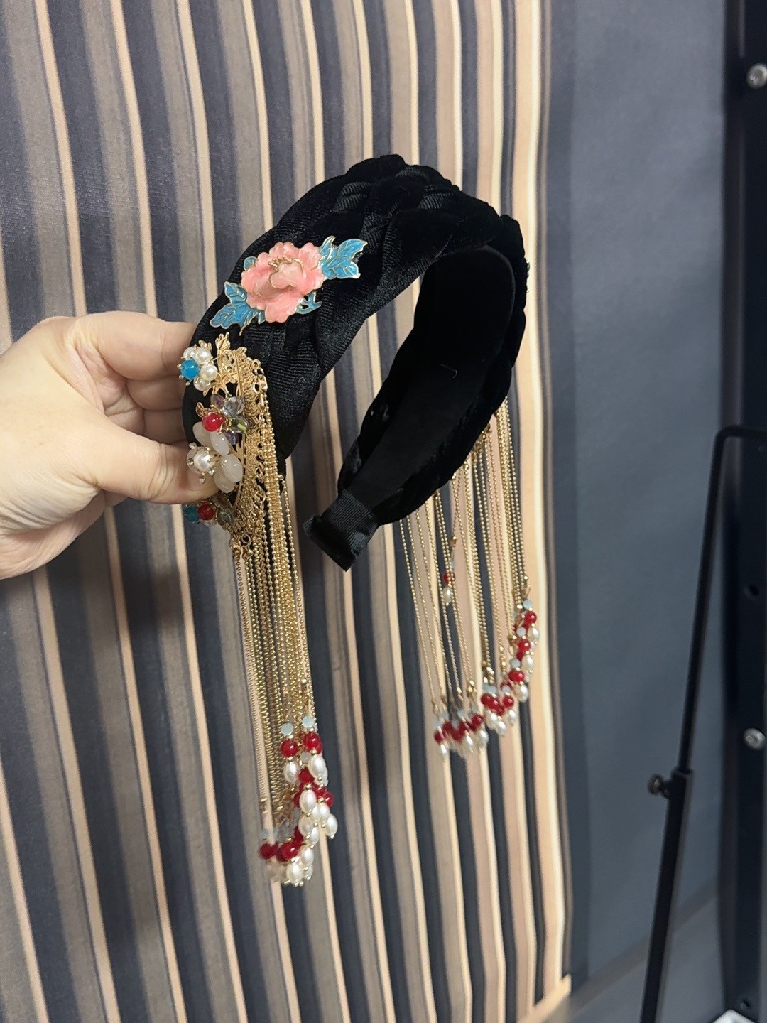 小众设计名族风发箍轻奢重工流苏新中式发卡发饰百搭2025高级感,饰品/流行首饰/时尚饰品新,发饰,淘宝优惠券,粉丝福利购,淘宝优惠卷