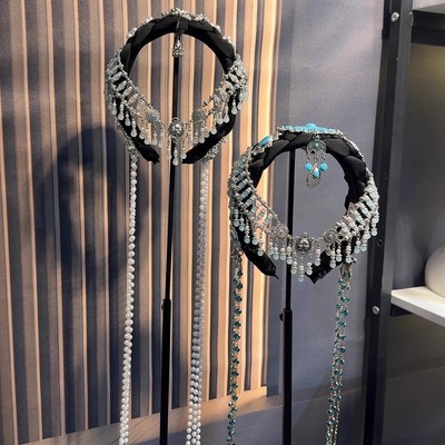 大幂幂同款晚清原创重工民族风异域风情发箍重工头饰轻奢高端发饰