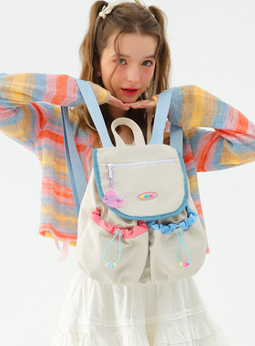 LOLA DESIGN少女糖果双肩包 可爱双肩小背包小众设计迷你小书包女