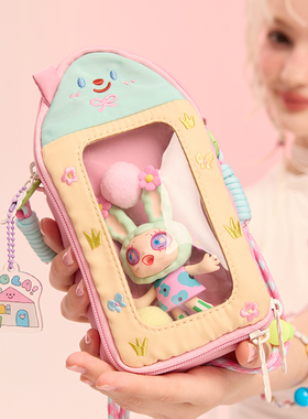 LOLA DESIGN可爱小丑笔袋 原创小食量痛包笔袋谷子外出小痛包斜挎