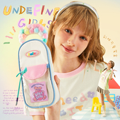 高颜值文具袋女孩版 LOLA DESIGN彩球少女笔袋包 大收纳袋初中女生