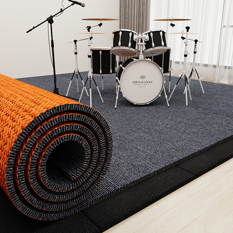 架子鼓消音垫低音炮音响减震垫静音防震垫水泵消音地垫增压隔音垫