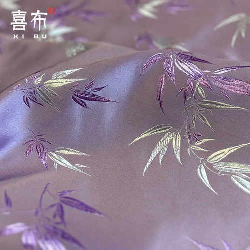 新款面料薰衣草紫色装饰童装汉服