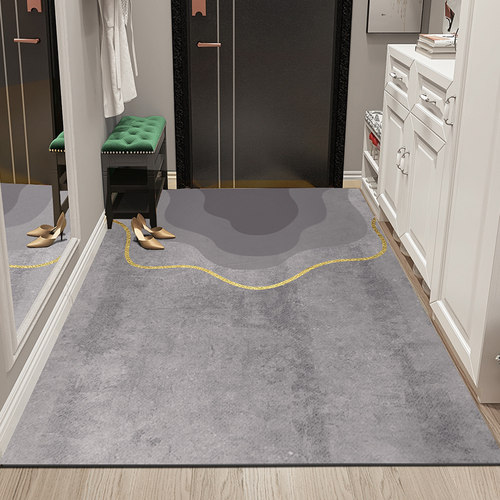 【旗舰好物】免洗皮革入户地垫