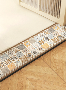 卫生间门槛石极窄地垫过门石长条地毯浴室门口硅藻泥吸水超薄脚垫