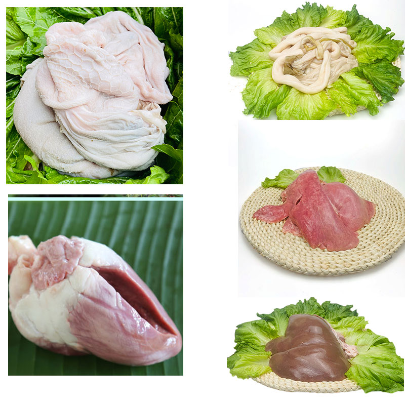 洗净散养黑山羊肉新鲜内脏羊杂羊下水净羊肚羊心羊肝羊肠羊肺包邮