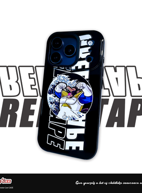 李馆长CASE创意七龙珠适用iPhone17promax保护壳透黑16巨猿动漫苹果15/14贝吉塔二次元周边13手机壳