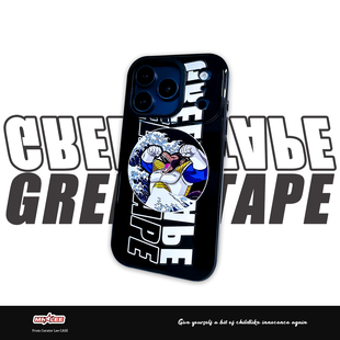 李馆长CASE创意七龙珠适用iPhone17promax保护壳透黑16巨猿动漫苹果15/14贝吉塔二次元周边13手机壳