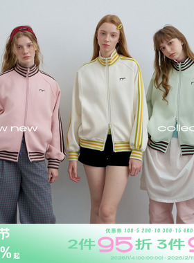 riverstone plus 多色立领卫衣女秋季宽松运动外套开衫拉链上衣