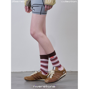 新款 甜酷百搭运动女生短筒袜25年夏季 舒适短袜女 plus riverstone