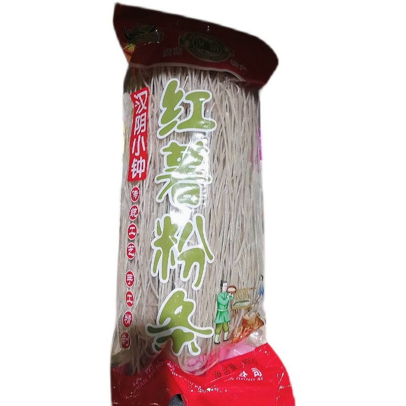 陕西安康特产地瓜细粉条红薯粉条