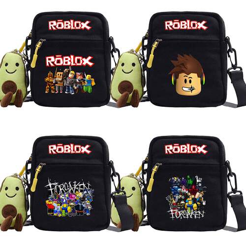 游戏虚拟世界roblox周边肩包卡通