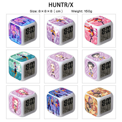 HUNTRIX猎魔女团闹钟动漫周边床
