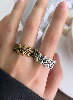 复古泰银饰品女小众个性夸张