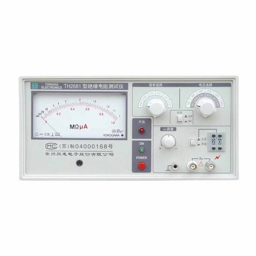 常州同惠TH2681A指针式绝缘电阻测试仪器TH2683B TH2684A TH2683A