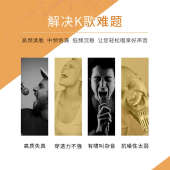 有线话筒专业音响麦克风户外舞台唱歌家用KTV带线手持金属动圈麦