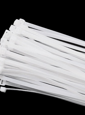 自锁式尼龙扎带8x500mm 卡扣塑料扣大号宽长固定强力黑色白色