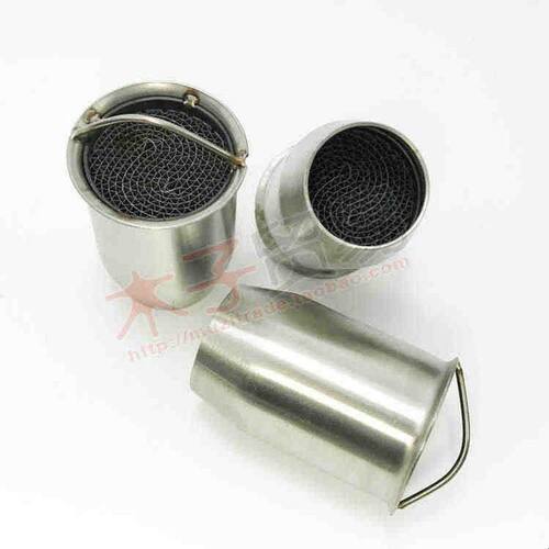 适用摩托车改装AR天蝎SC排气管51 60口径回压芯静音消声器消音塞