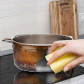 锅底除黑剂去重油污神器刷锅除垢油污清洁剂强力去污不锈钢光亮剂