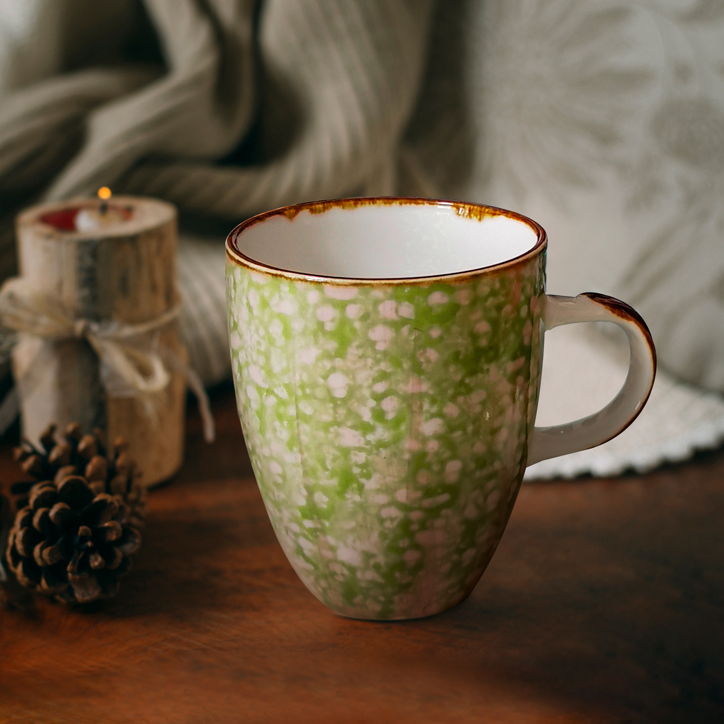 复古窑变马克杯陶瓷清新雅致釉下彩下午茶水杯子高级感小众咖啡杯,餐饮具,马克杯,淘宝优惠券,粉丝福利购,淘宝优惠卷