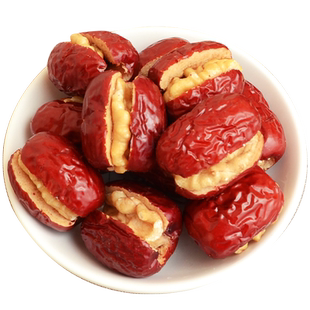 蜜赞枣夹核桃特级抱果新疆特产灰枣夹核仁独立小包装新货190颗粒