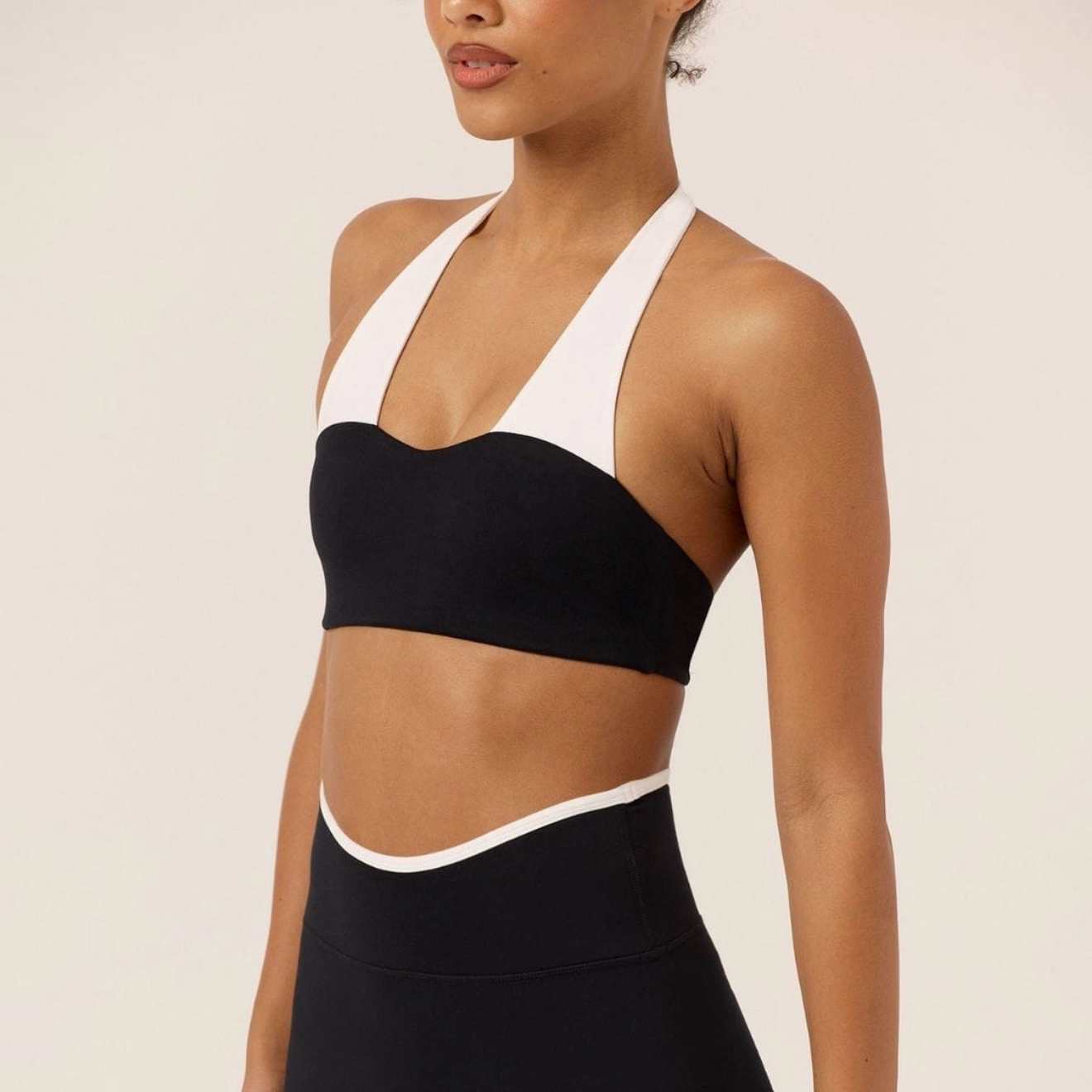 CSB 黑白拼色Serenity运动短裤内衣长裤（原标袋）