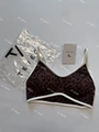 Brown Leopard Bra