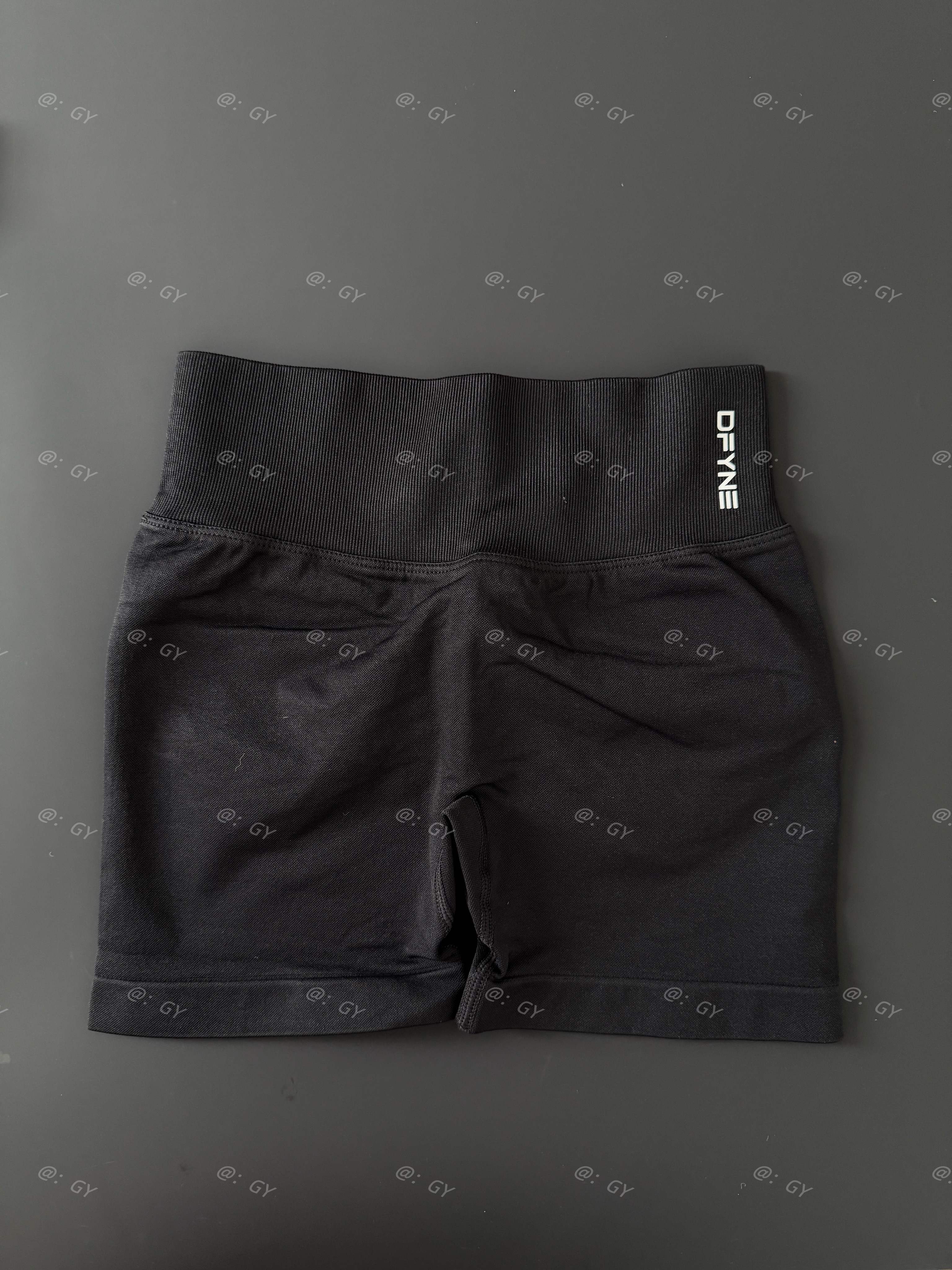 thumbnail for DFYNE Dynamic High Waist Hip Lift Sports Shorts (Original Bag) High Waist