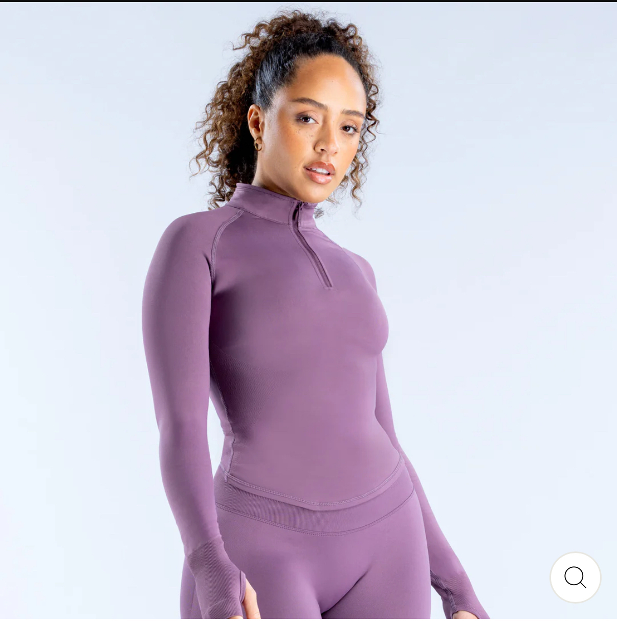 Dfyne-im半拉链长袖运动衫外套Half Zippy原标袋