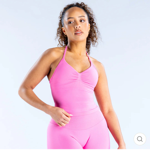 镇店DFYNE impact Top 细挂脖运动背心(原标原袋)