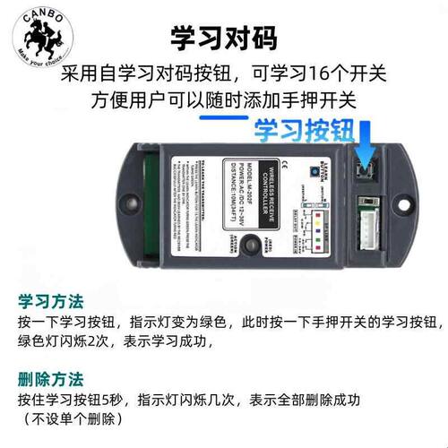 自动门手押开关电动感应门平移门进出手压按钮玻璃门门禁无线触摸