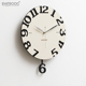 EMITDOOG免打孔家用装 饰艺术时钟表摆钟挂墙挂钟客厅创意2025新款