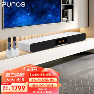 Punos（博浪沙）全民K歌定制点歌评分家庭ktv音响套装3D环绕家庭