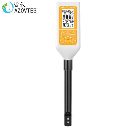 皆仪（AZOVTES）电子数显盐度笔TDS电导率计AE8373水产养殖盐度计