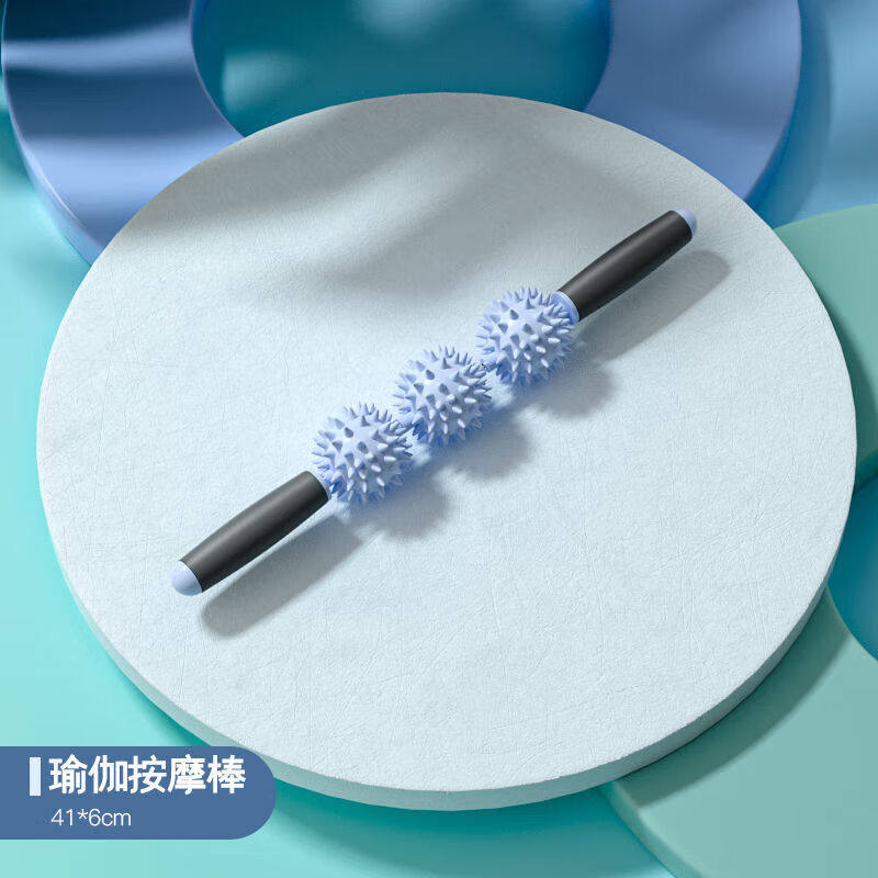 泡沫轴肌肉放松按摩滚轴美小腿狼牙棒瑜伽柱滚轮美腿刺球款按摩棒