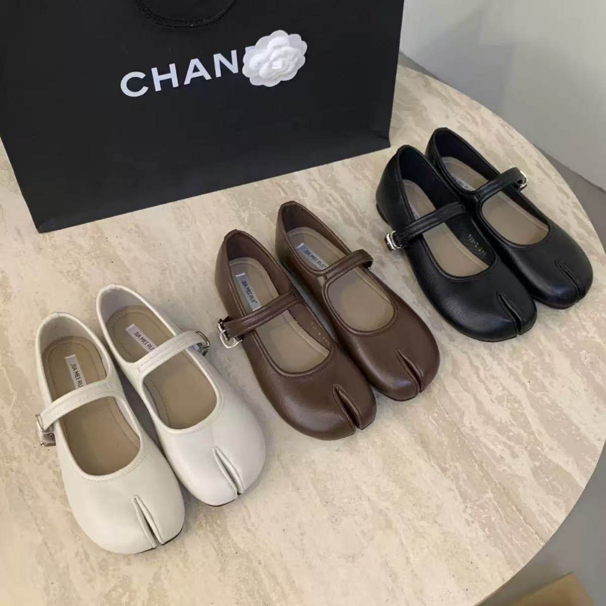 2026年新款春夏季韩版分趾猪蹄单鞋女鞋子软底平底一字扣玛丽珍鞋,女鞋,玛丽珍鞋,淘宝优惠券,粉丝福利购,淘宝优惠卷