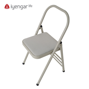 艾扬格Life 新品白云石瑜伽椅子三横杠椅面整体增高适合高者使用
