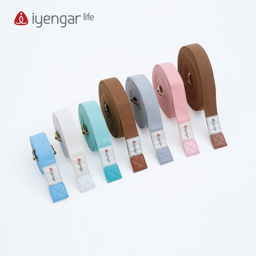 艾扬格life瑜伽伸展带正品驼背