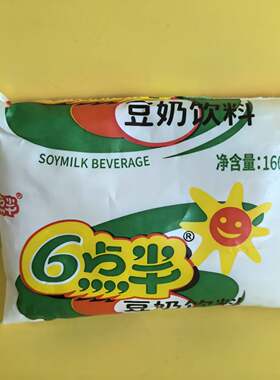 6点半豆奶饮料160ml小包装