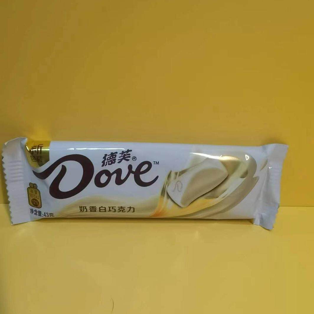 好吃休闲零食德芙奶香白巧克力结婚喜糖伴手礼【全店满39元包邮】