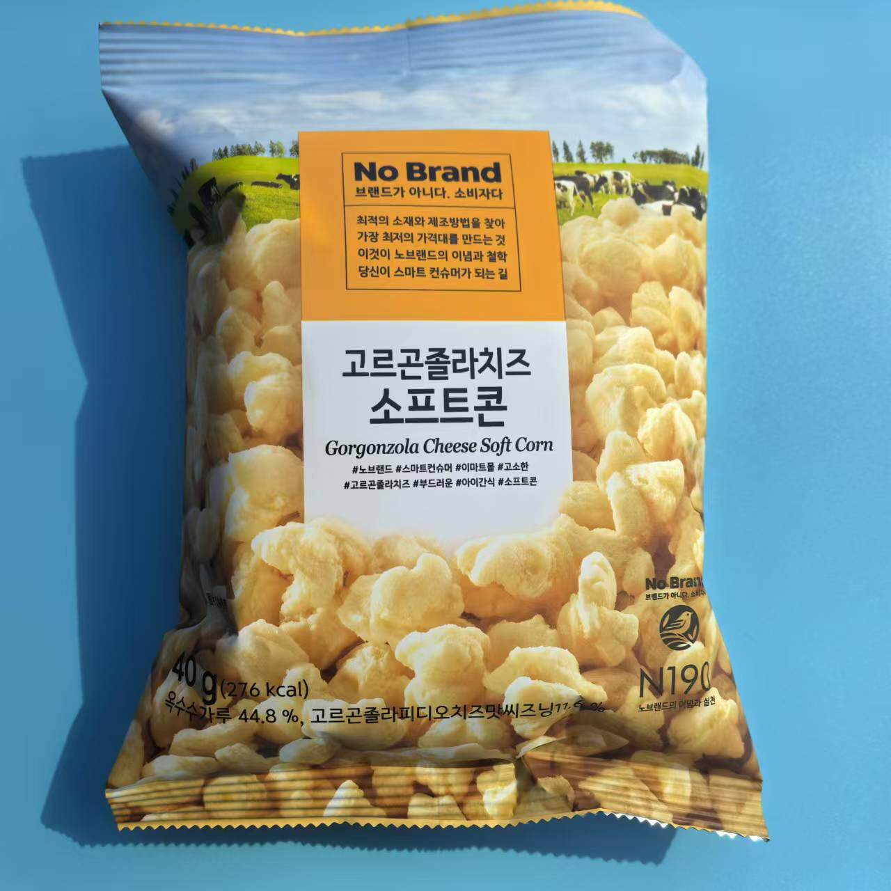 好吃休闲零食诺倍得冈古佐拉芝士玉米卷韩国【很忙满38元包邮】