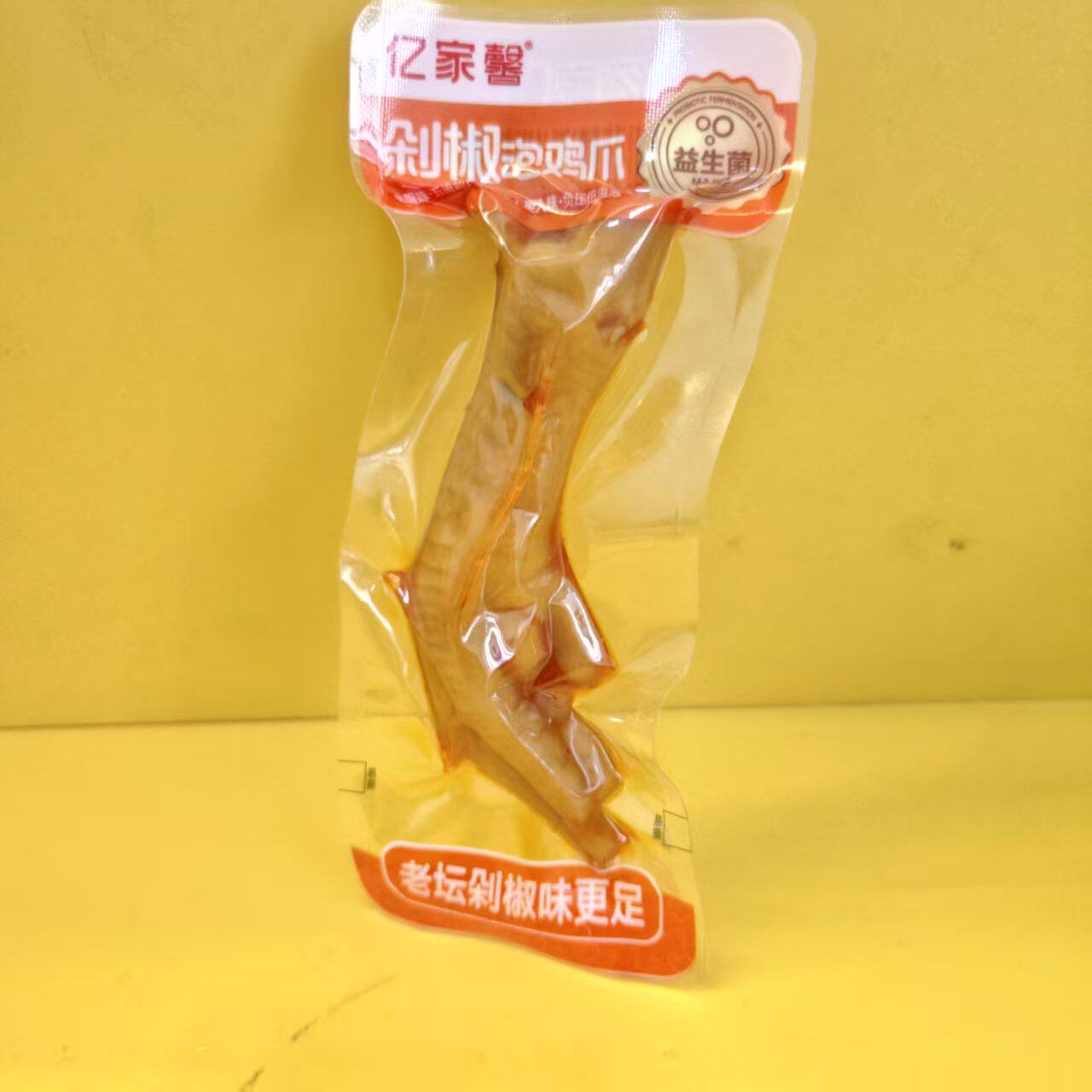 亿家馨老坛剁椒泡鸡爪凤爪图片