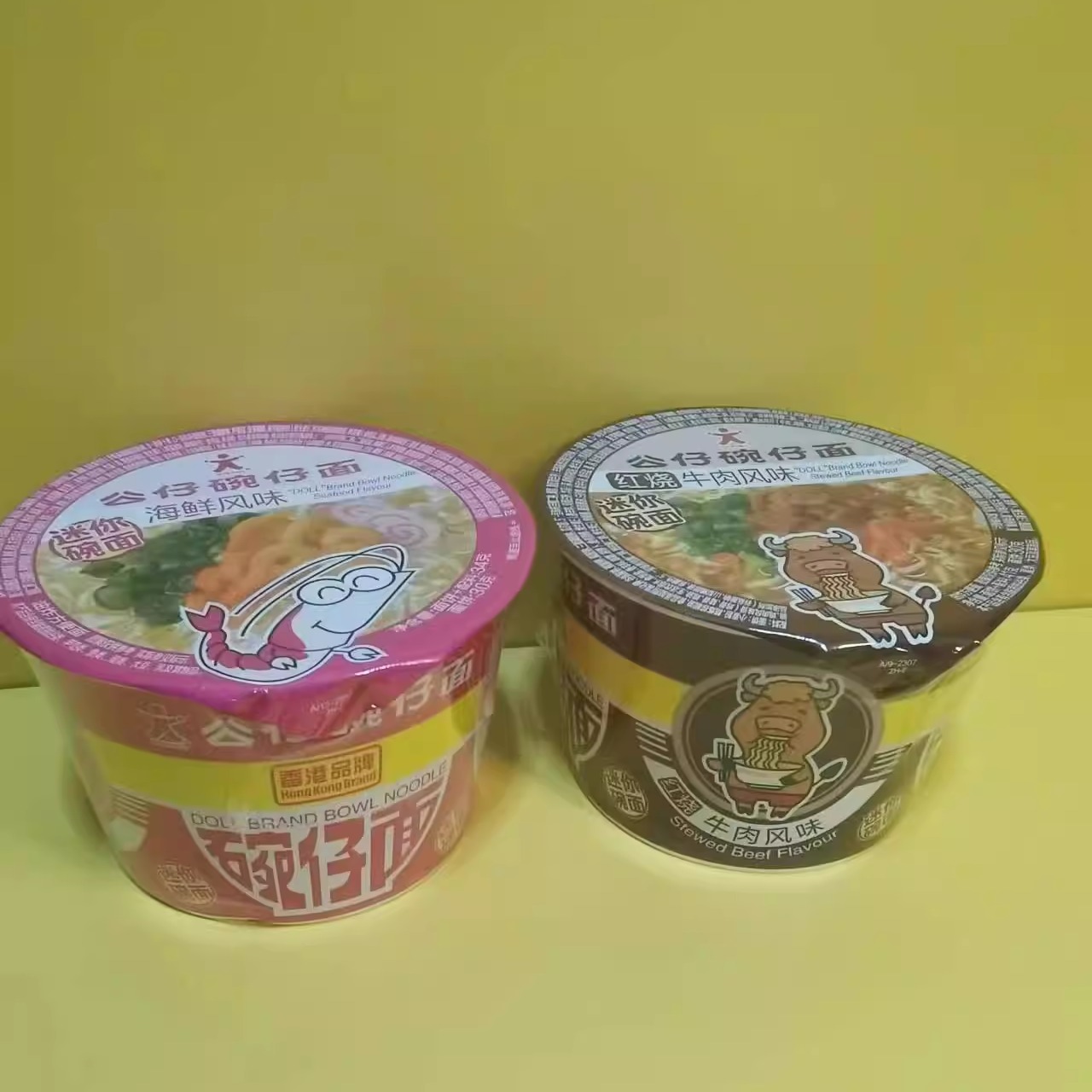 公仔碗仔面迷你碗面香港品牌